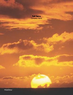 Hawaiian Sunset Compact Note Pads