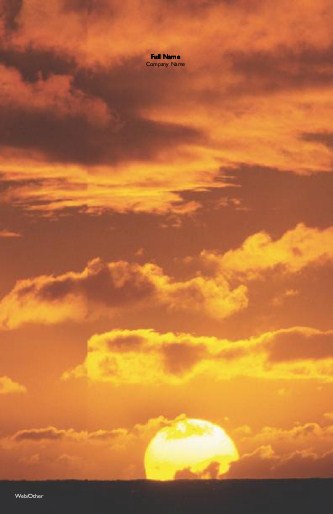 Hawaiian Sunset Large Note Pads
