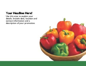 Bell Pepper Delight Large Magnets