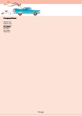 Honeymoon Bound A4 Letterhead