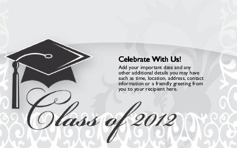 Elegant Border Oversized Save the Date  Postcards