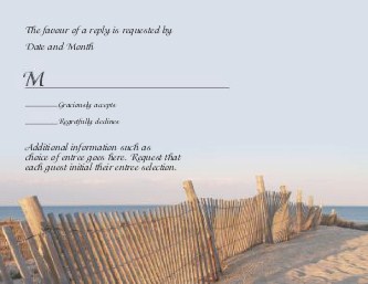 Endless Dunes Reply Cards