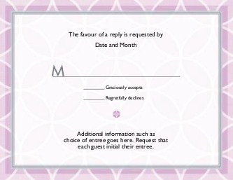 Look of Love Reply Cards