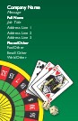 Take Your Chances Full Colour Business Cards