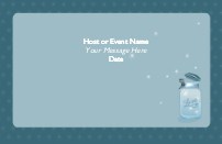 Canned-It Blue Starlight Save the Date Magnets