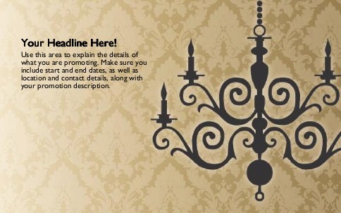 Classically Chic Full Colour Oversized Postcards