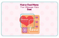 Love You Forever Save the Date Cards