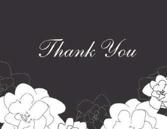 Pure Devotion Wedding Thank You Cards