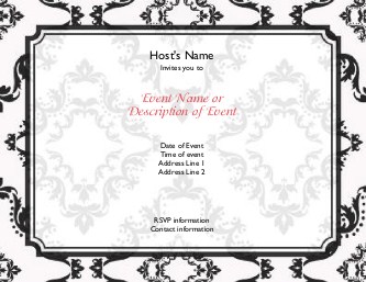 Hot Kiss Hen Night Invitations