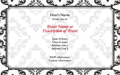Hot Kiss Postcard Invitation-Oversized