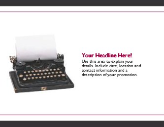 Manual Typewriter Large Magnets