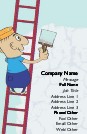 Perky Painter Full Colour Magnetic Business Cards
