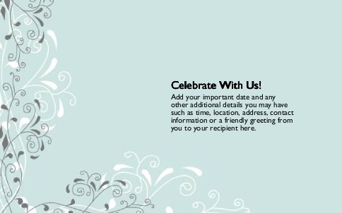 Seafoam Serenity Oversized Save the Date  Postcards