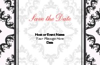 Hot Kiss Save the Date Magnets