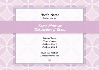 Look of Love Postcard Invitation-Standard