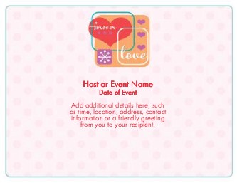 Love You Forever Large Save the Date Magnets