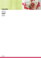 Romantic Mix A4 Letterhead