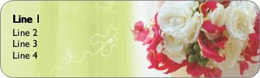 Romantic Mix Return Address Labels