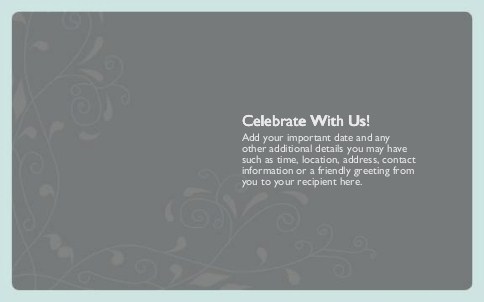Seafoam Dream Oversized Save the Date  Postcards