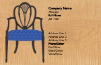Unique Antique Full Colour Business Cards