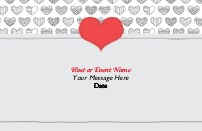 Affair of the Heart Save the Date Cards