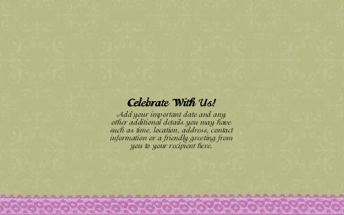 Dusty Rose Liaison Oversized Save the Date  Postcards
