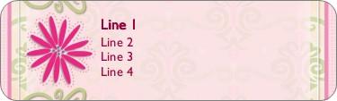 Love's Sweet Springtime Return Address Labels