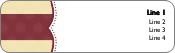Ruby Red Forever Return Address Labels