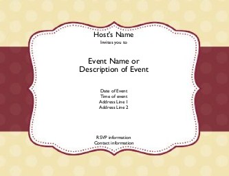 Ruby Red Forever Hen Night Invitations