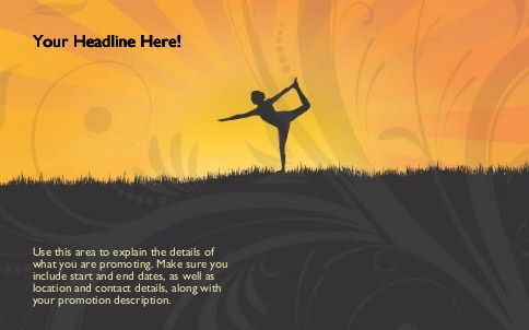Beautiful Balance Full Colour Oversized Postcards