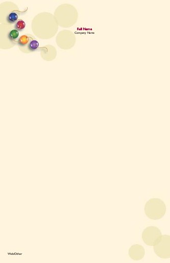 Bold Beads Large Note Pads