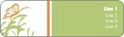 Garden Green Love Return Address Labels