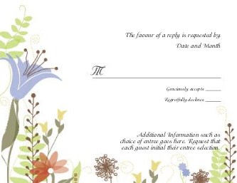 Modern Romance Reply Cards