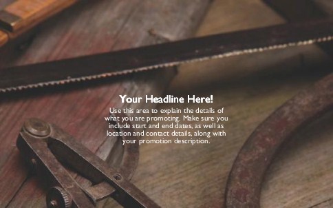 Rustic Find Full Colour Oversized Postcards