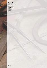 Rustic Find A4 Letterhead