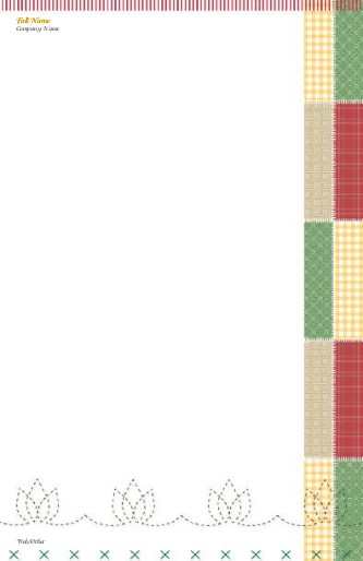 Serious Stitchwork Large Note Pads