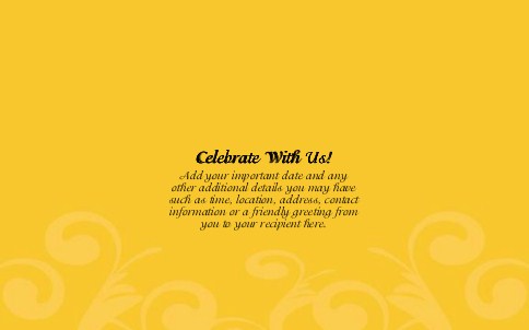 Sunny Yellow Future Oversized Save the Date  Postcards