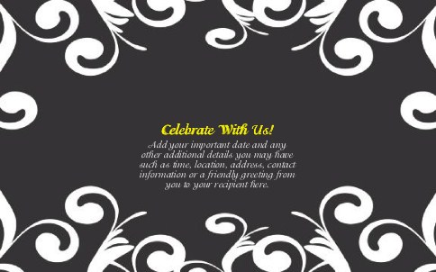 Sunny Yellow Outlook Oversized Save the Date  Postcards