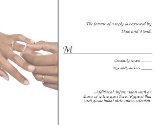 Always and Forever Reply Cards