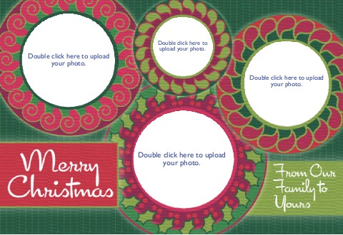 Gather 'Round Photo Christmas Cards