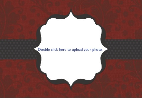 Gift Wrapped Greeting Photo Christmas Cards