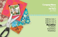 Treasured Memories Full Colour Magnetic Business Cards