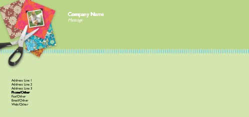 Treasured Memories Full Colour Compliment Slips