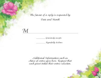 Bloom of Life Reply Cards