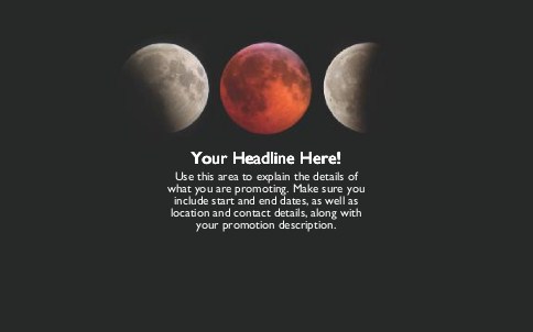 Lunar Eclipse 2010 Full Colour Oversized Postcards