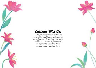 Perfect Pick Standard Sized Save the Date Postcards