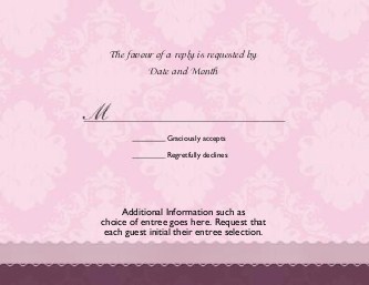 Plum Perfect Reply Cards