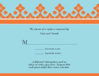 Boldly Yours Reply Cards