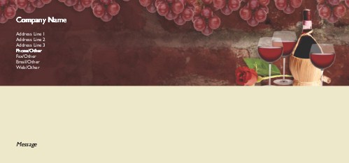 House Vintage Full Colour Compliment Slips