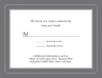 Simplicity Reply Cards